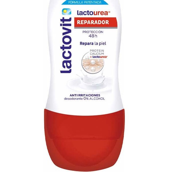 Lactovit Desodorante Lactourea Roll-On Rojo 50Ml-image