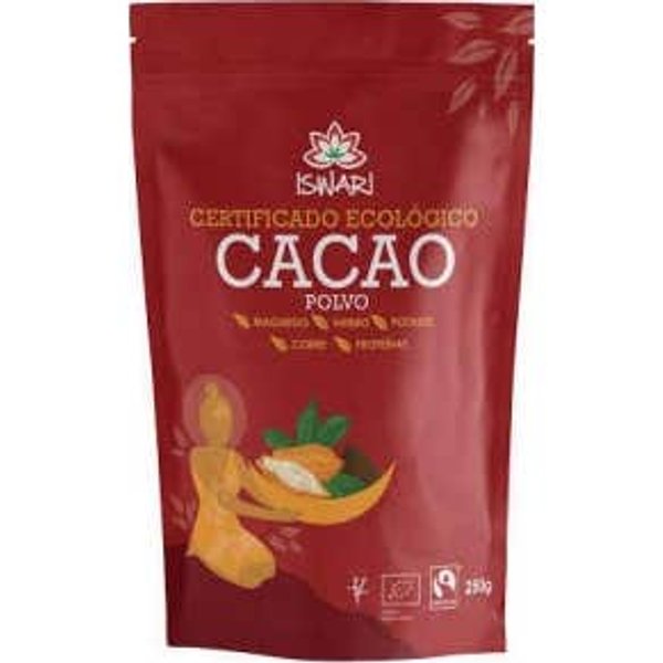 Iswari Cacao En Polvo Crudo 250 G Bio-image