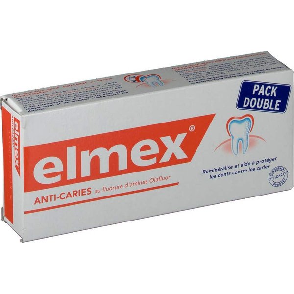 Elmex Pasta DentíFrica ProteccióN Caries 2 X 75 Ml-image