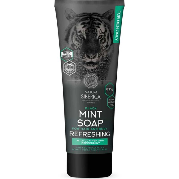 Natura Siberica JabóN Menta Cuerpo Y Cabello 200 Ml-image