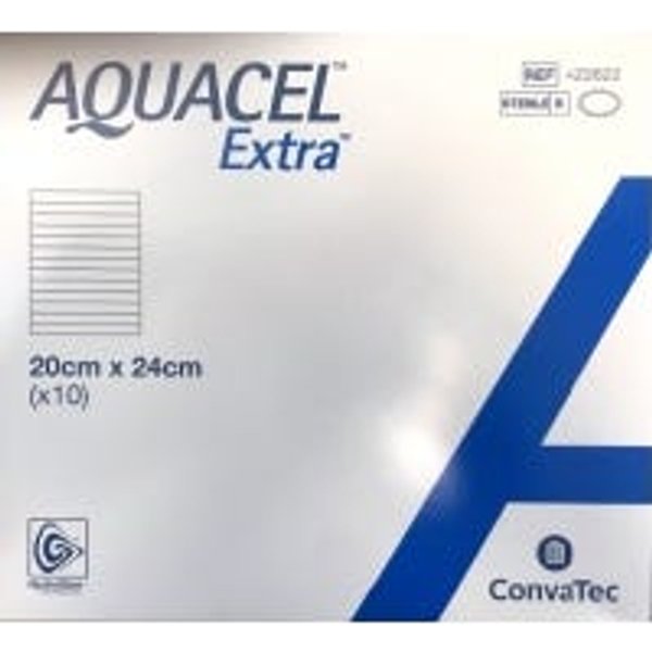 Convatec Aquacel Extra Pansement Sterile 20X24Cm 10Uds-image