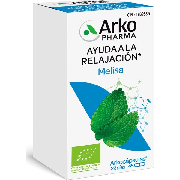 Arkopharma ArkocáPsulas Melisa Bio 45Caps-image