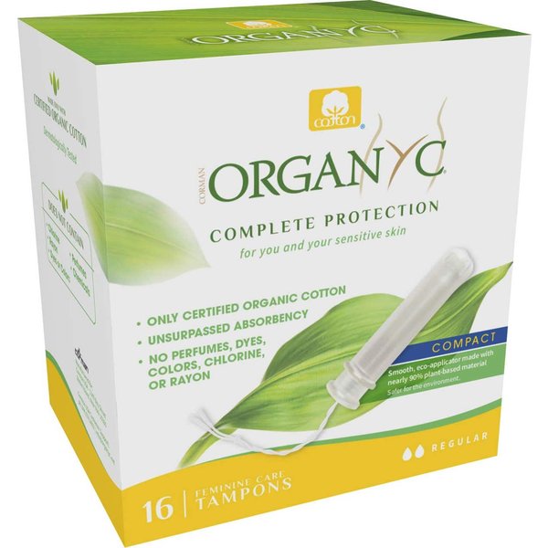 Organyc T Regular Aplicador Compact 16Uds-image
