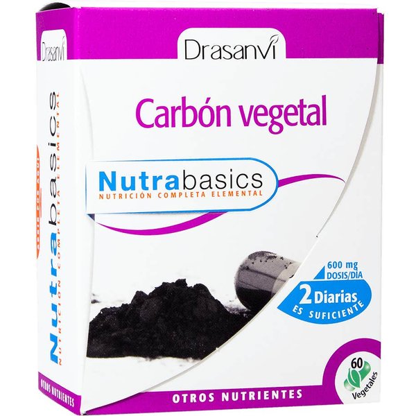 Drasanvi Keto CarbóN Activado Corteza De Coco 600 Mg 60 Caps-image