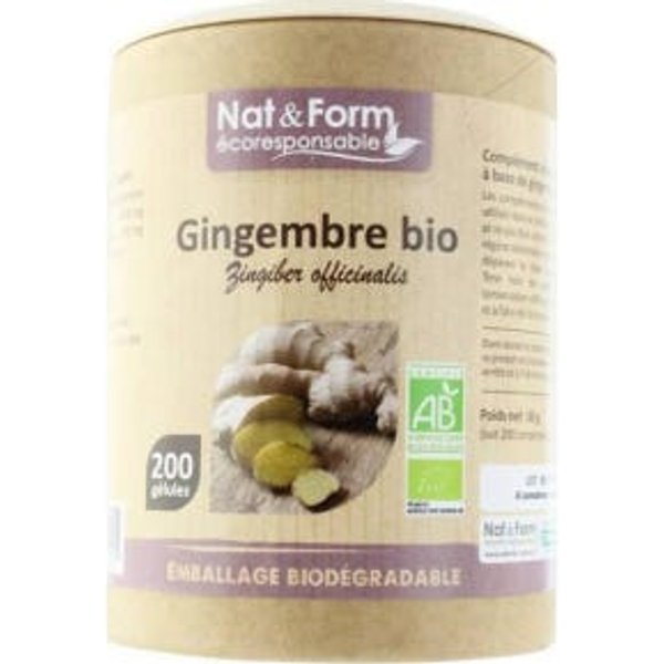 Nat&Form Eco Gingembr Bio Geveg200-image