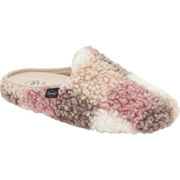 Scholl Maddy Curly Synthetic Fur Woman Pink Multi Talla 39 1 Par-image