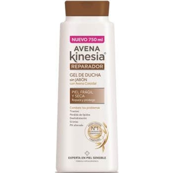 Avena Kinesia Reparador Gel Ducha Sin JabóN 750Ml-image