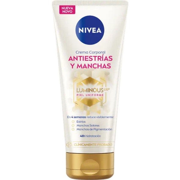 Nivea Luminous 630 Creme Corporal Antiestrias E Manchas 200 Ml-image