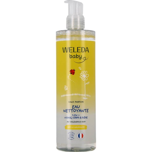 Weleda Baby Agua Limpiadora 3 En 1 Sin Perfume 400 Ml-image