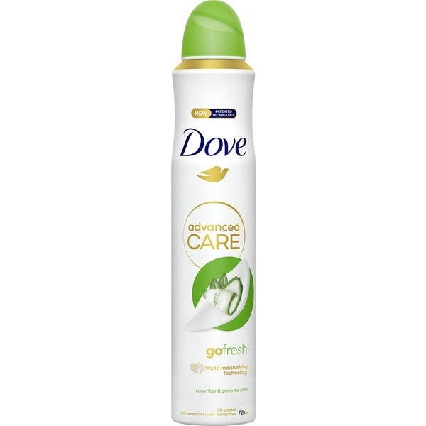 Dove Advanced Care Desodorante Go Fresh Pepino Y Té Verde 200Ml-image