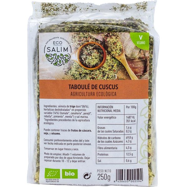 Eco-Salim Tabulé De CuscúS Bio Vegan 250G-image