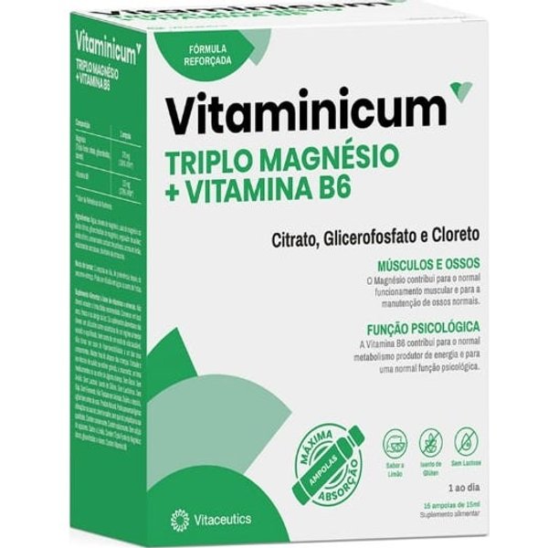 Vitaceutics Vitaminicum Triplo Magnesio + Vitamina B6 15X15Ml-image