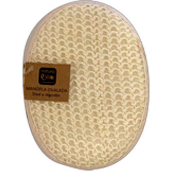Naturabio Cosmetics Manopla Ovalada Sisal Y Algodon 1Ud-image