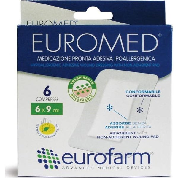 Eurofarm Euromed ApóSito EstéRil Adhesivo 70X50Mm 5Uds-image
