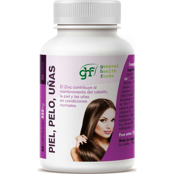 Ghf Piel Pelo Y UñAs 60CáPs De 522Mg-image