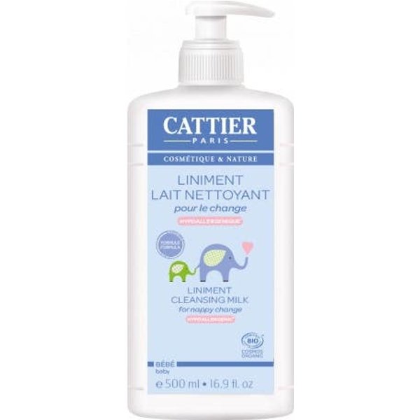 Cattier Linimento BíO Leche Limpiadora Para Cambio De PañAles 500Ml-image