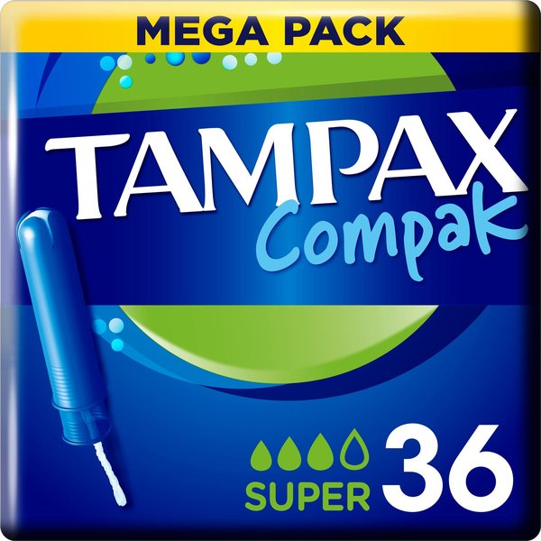 Tampax Compak Super 36 Uds-image