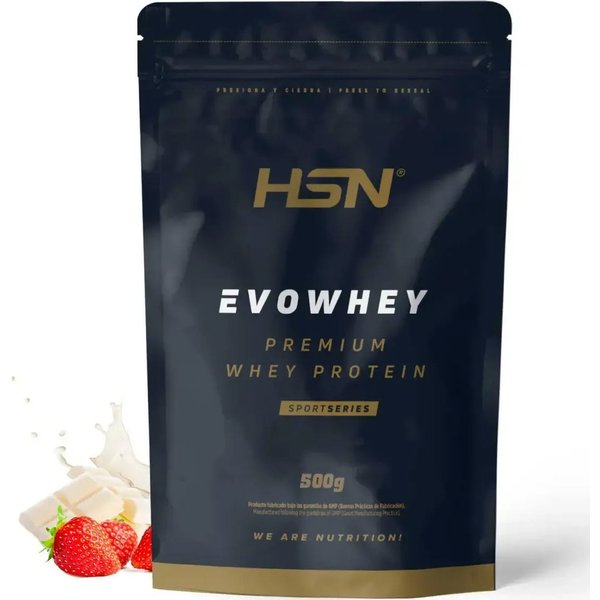 HSN Evowhey Protein Chocolate Blanco Y Fresa 500 G-image