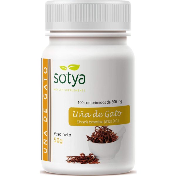 Sotya UñA De Gato 500 Mg 100 Comp-image