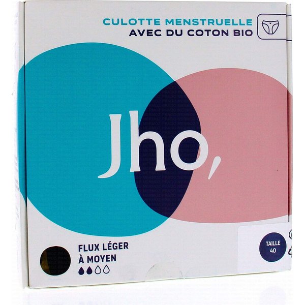 Jho Braga Menstrual AlgodóN Bio Flujo Ligero Medio T40 1Ud-image
