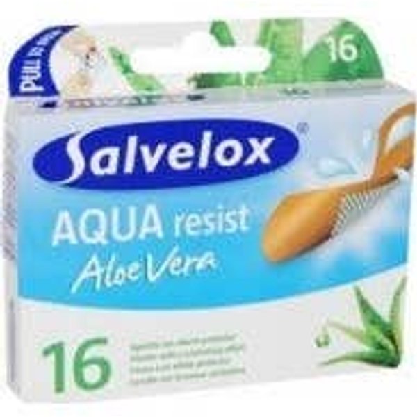 Salvelox Aqua Resist ApóSito Adhesivo Aloe Vera 16Uds-image