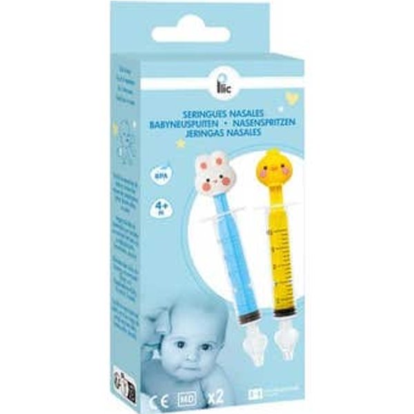 Plic Jeringa Nasal Conejo + Pollito 2Uds-image