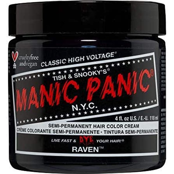 Manic Panic Classic Color Semipermanente Raven 118Ml-image