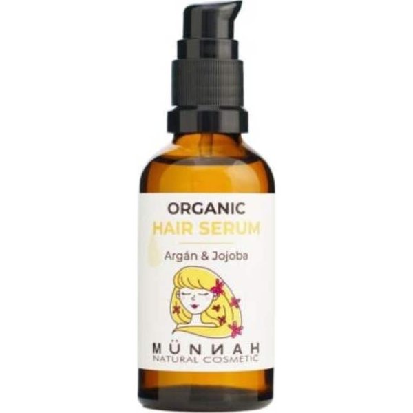 Münnah Natural Cosmetic Serum Capilar Jojoba & Argan 50 Ml-image