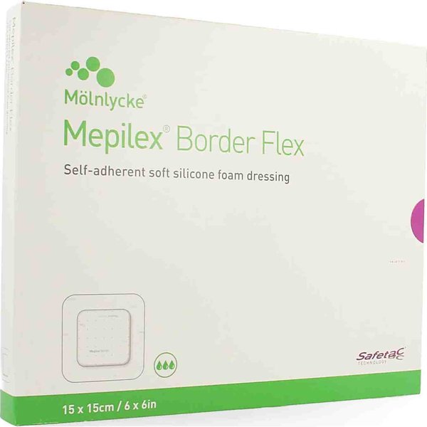 Mepilex Border Flex ApóSito 15X15Cm 5Uds-image