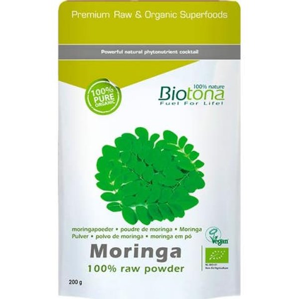 Biotona Moringa Raw Superfood Bio 200G-image