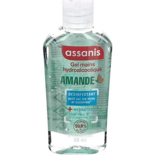 Assanis Gel HidroalcohóLico Perfume Almendra 80 Ml-image