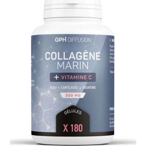 GPH Diffusion ColáGeno Marino + Vitamina C 350 Mg 180 Perlas-image