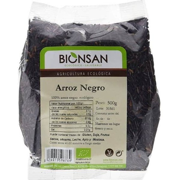Bionsan Arroz Negro Bio 500 G-image