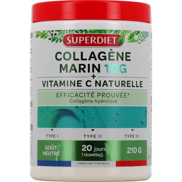 Superdiet ColáGeno Marino + Vitamina C Polvo 210 G-image
