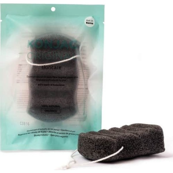 Banbu Konjac Esponja Corporal Exfoliante Negra 5 G-image