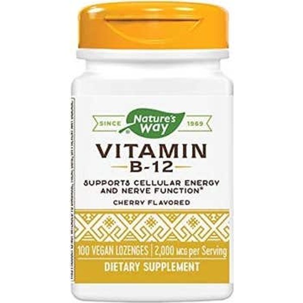 Nature's Way 2000Ui Vitamina B12 60Comp-image