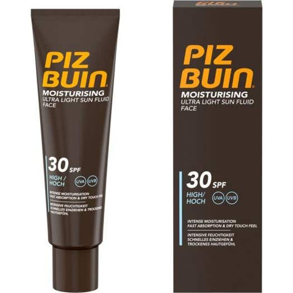 Piz Buin Fluido Solar Facial Ultra Light SPF30 50Ml-image