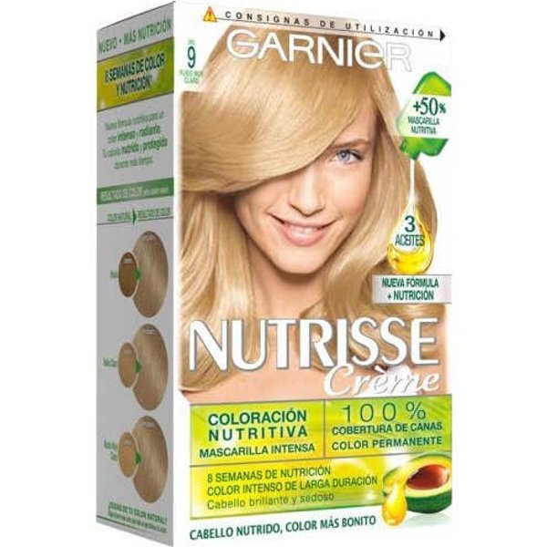 Garnier Nutrisse Kit ColoracióN Permanente Nº9 Dye Blond PéPite 1 Ud-image