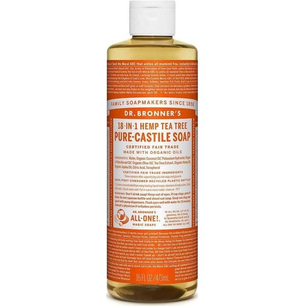 Dr. Bronner's Liquid Soap Tea Tree 475Ml-image
