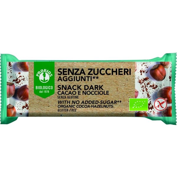 Probios Snack Dark Sin AzúCares AñAdidos Sin Gluten 25 G-image