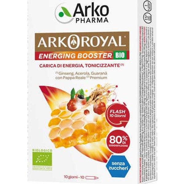 Arkopharma Arkoroyal Energing Booster Ampollas 10 X15 Ml-image