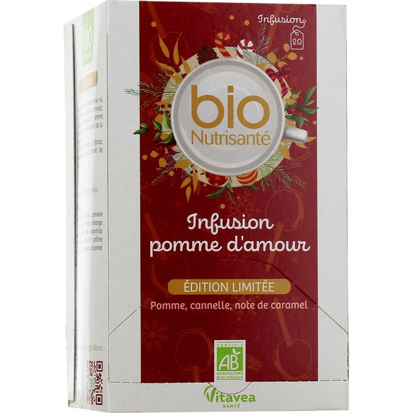 Nutrisanté InfusióN Manzana Del Amor Bio 20 Sobres-image