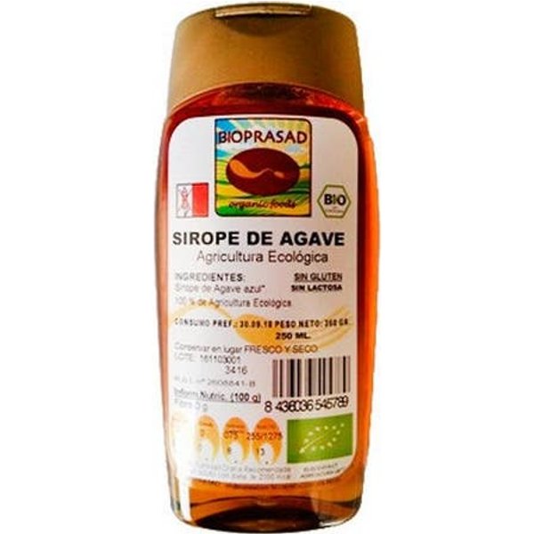 Bioprasad Sirope Agave Bio Sin Gluten 350 G-image