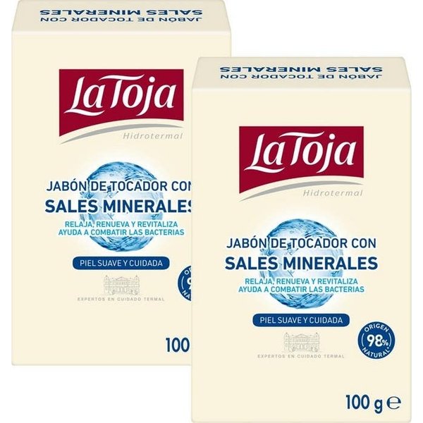 La Toja Hidrotermal JabóN Manos Pack 2X100G-image