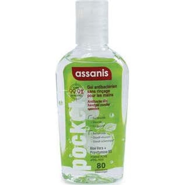 Assanis Gel Antibacteriano Para Manos Apple Pear 80 Ml-image