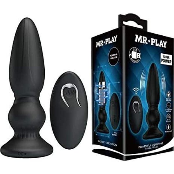 Mr. Play Powerful Vibrating Anal Plug 1Ud-image