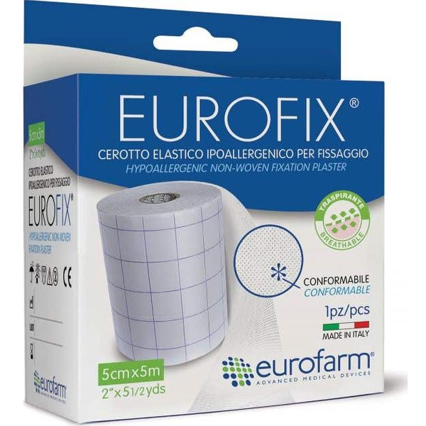 Eurofarm Eurofix Esparadrapo EláStico HipoalergéNico 5 Mx500 Cm-image