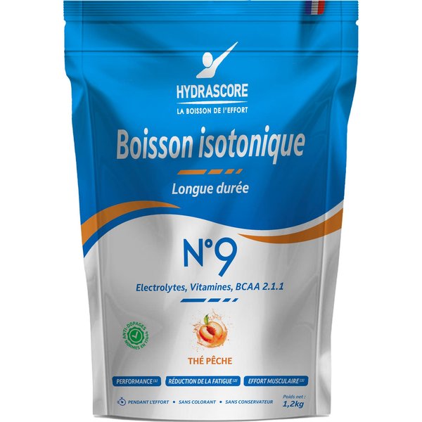 Hydrascore N°9 Té Durazno Bebida EnergéTica Bcaa 1.200 G-image