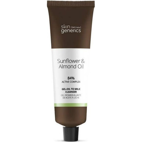 Skin Generics Sunflower 6 Almond Oil Gel-Oil To Milk Cleanser 100Ml-image