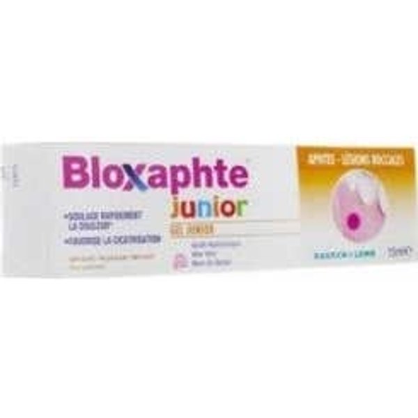 Bloxaphte Junior Mouth Ulcers Gel And Mouth Transfers Tubo De 15 Ml-image